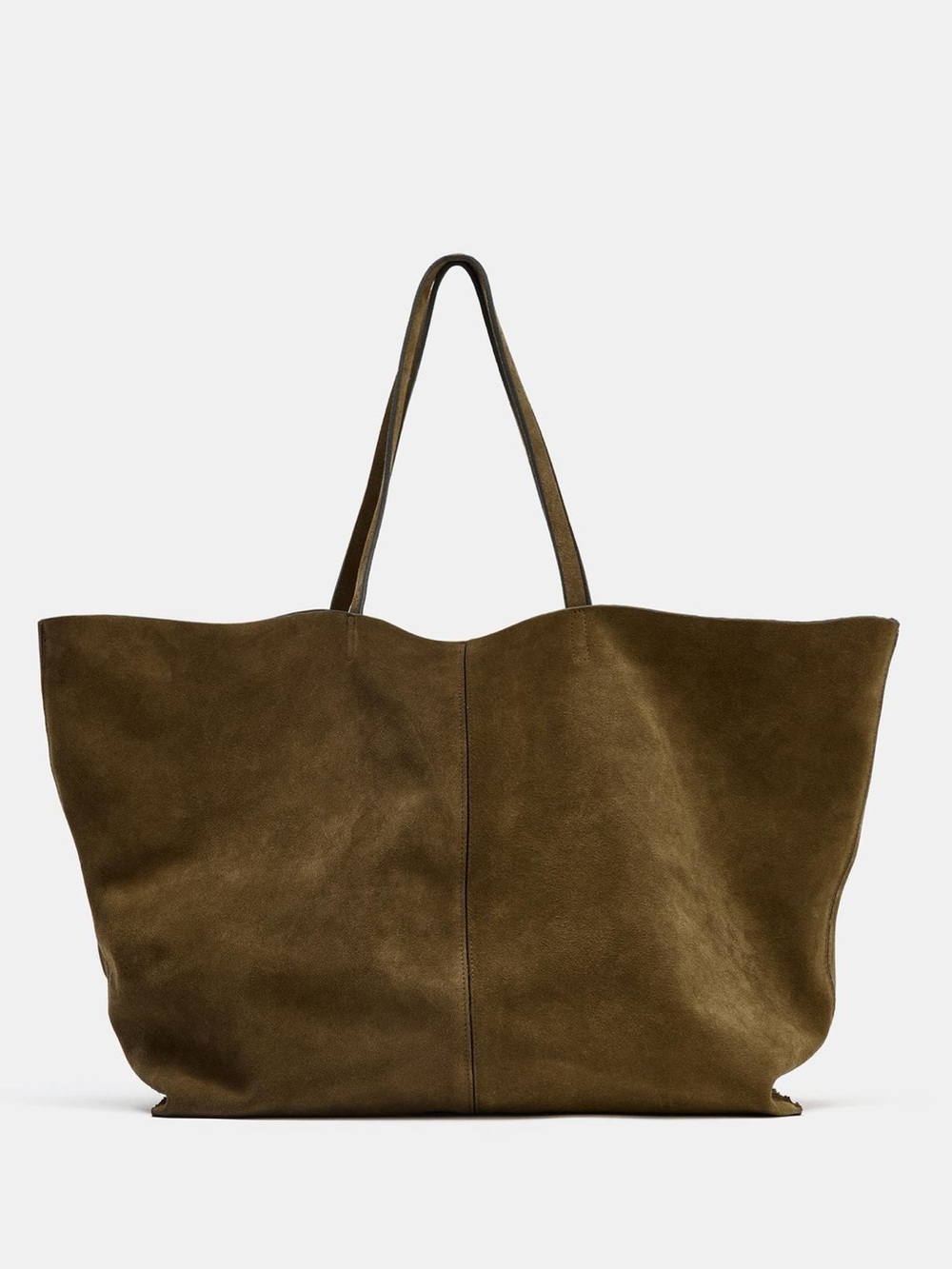 OVERSIZED RELAXED SUEDE TOTE